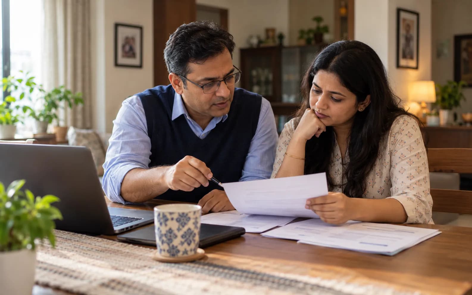 Legal expert reviewing NBFC loan charges with a borrower for NBFC loan settlement