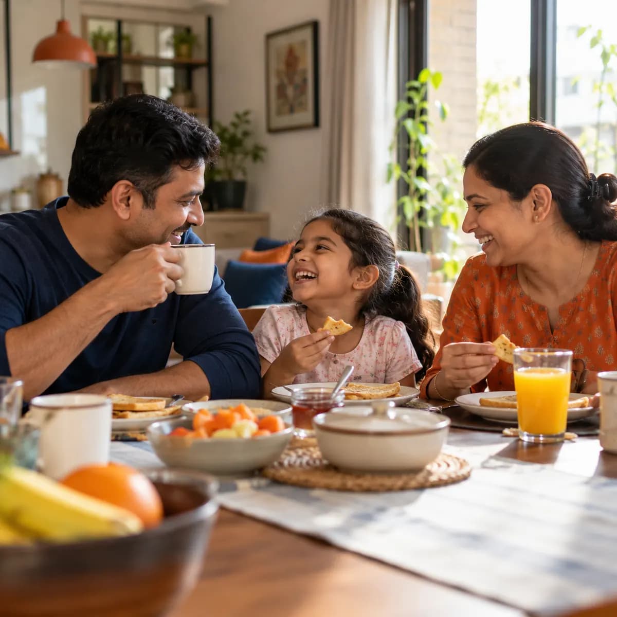 Family enjoying a fresh start after loan settlement