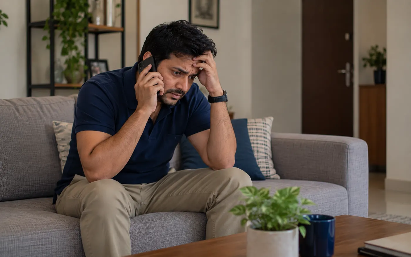 Borrower facing loan recovery agent harassment calls